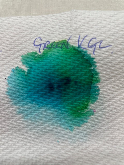 Why fibre reactive dye colours split!