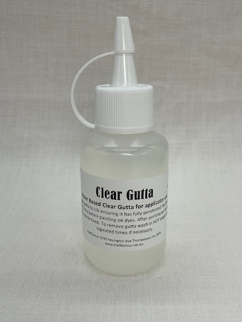 Clear bottle with white cap on a light gray background
