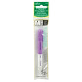 Purple marker with packaging on a white background