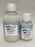 Two bottles of H Dupont Auxiliaries Anti-spread on a light gray background
