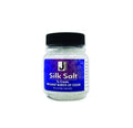 Jar of Silk Salt with a black lid on a white background