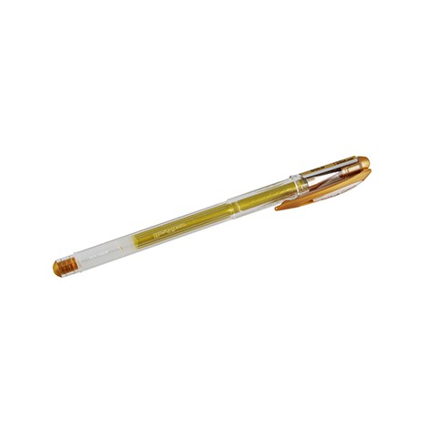 Gold Signature pen on a white background