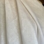 PFD white linen fabric