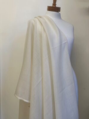 Wool gauze shawl
